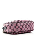 Monogram Multicolor Matelasse Diagonal Small GG Marmont Chain Shoulder Bag Pink Blue