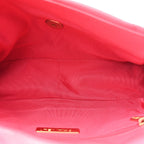 Lambskin Quilted Medium Chanel 19 Flap Dark Pink