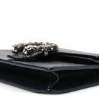 Calfskin Super Mini Dionysus Shoulder Bag Black