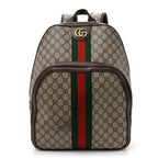 GG Supreme Monogram Medium Ophidia Day Backpack Beige Ebony New Acero