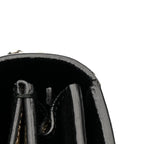 GG Supreme Monogram Medium Dionysus Shoulder Bag Black