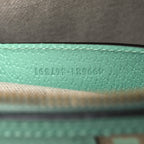 Monogram Jumbo GG Textured Dollar Calfskin Small Ophidia Dome Shoulder Bag Beige Pepperlight Mint