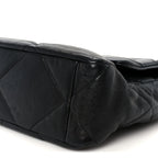 Goatskin Quilted Large Chanel 19 Flap Black