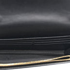 Guccissima Signature Bowy Chain Wallet Black