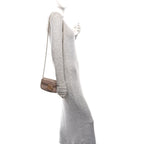 Calfskin Matelasse Super Mini GG Marmont Shoulder Bag Porcelain Rose