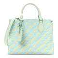 Empreinte Monogram Summer Stardust Onthego PM  Water Green