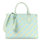 Empreinte Monogram Summer Stardust Onthego PM  Water Green
