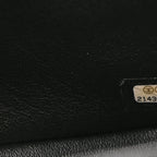 Caviar Quilted Mini Rectangular Flap Black
