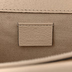 Textured Calfskin Crystal Small Dionysus Shoulder Bag Mystic White