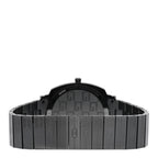 PVD Stainless Steel 38mm Grip Quartz Watch Black