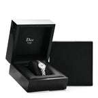 Stainless Steel Diamond Bezel 25mm Dior VIII Montaigne Quartz Watch