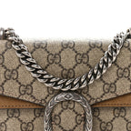 GG Supreme Monogram Mini Dionysus Shoulder Bag Taupe
