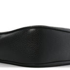 Pebbled Calfskin Small Soho Disco Bag Black