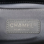 Calfskin Quilted Medium Boy Flap Black