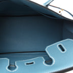 Togo Birkin 25 New Blue Jean