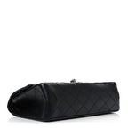 Aged Calfskin Quilted 2.55 Reissue 225 Flap Black