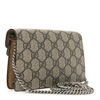 GG Supreme Monogram Super Mini Dionysus Shoulder Bag Taupe