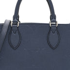 Metallic Empreinte Monogram Giant Onthego PM Navy Nacre