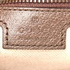 GG Supreme Monogram Textured Dollar Calfskin Web Small Ophidia Day Backpack Beige Ebony Fluorescent Fuchsia