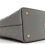 Guccissima Linea A Foldover Tote Storm Grey