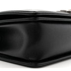 Caviar Quilted Medium Boy Flap Black