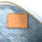 Monogram Denim Mini Bumbag Sky Blue