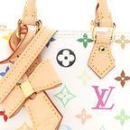 LV X TM Monogram Multicolor Nano Speedy White