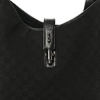 Monogram Large Jackie O Hobo Black