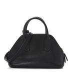 Saddle Calfskin Mini Devon Bag Black