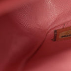 Caviar Quilted Medium Double Flap Pink