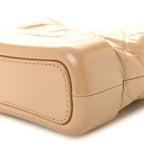 Aged Calfskin Quilted Small Gabrielle Hobo Beige