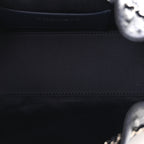 Metallic Caviar Quilted Mini Chanel 25 Handbag Dark Blue
