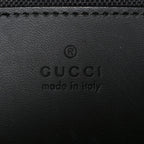 Denim Cuoio Harness GG Monogram Small Ophidia Dome Shoulder Bag Black Medium Grey