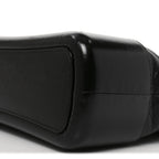 Aged Calfskin Quilted Medium Gabrielle Hobo Black