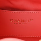 Suede Quilted Mini Chanel 25 Handbag Pink