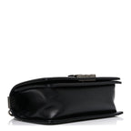 Caviar Quilted Small Boy Flap Black