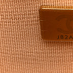 Caviar Quilted Wallet on Chain WOC Beige