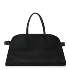 Matte Grained Calfskin EW Margaux Black