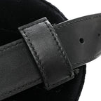 Velvet Matelasse GG Marmont Belt Bag 75 30 Black