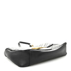 Calfskin Matelasse Medium GG Marmont Shoulder Bag Black