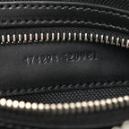 Soft GG Supreme Monogram Web Belt Bag Black Grey