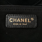 Caviar Small Studded Deauville Tote Black