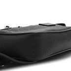 Soft GG Supreme Monogram Web Belt Bag Black Grey