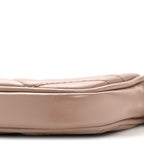 Calfskin Matelasse Mini GG Marmont Chain Crossbody Bag Porcelain Rose