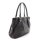 Guccissima Medium Sukey Top Handle Tote Chocolate
