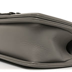Calfskin Quilted Small Boy Flap Grey