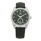 Stainless Steel Alligator Diamond 38mm Seamaster Aqua Terra Co-Axial Automatic Watch Green 220.13.38.20.60.001