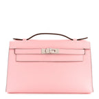 Swift Kelly Pochette Clutch Rose Sakura