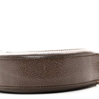 GG Supreme Monogram Web Mini Ophidia Round Shoulder Bag Brown