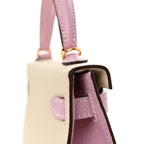 Epsom Horseshoe Mini Kelly Sellier 20 Craie Mauve Sylvestre